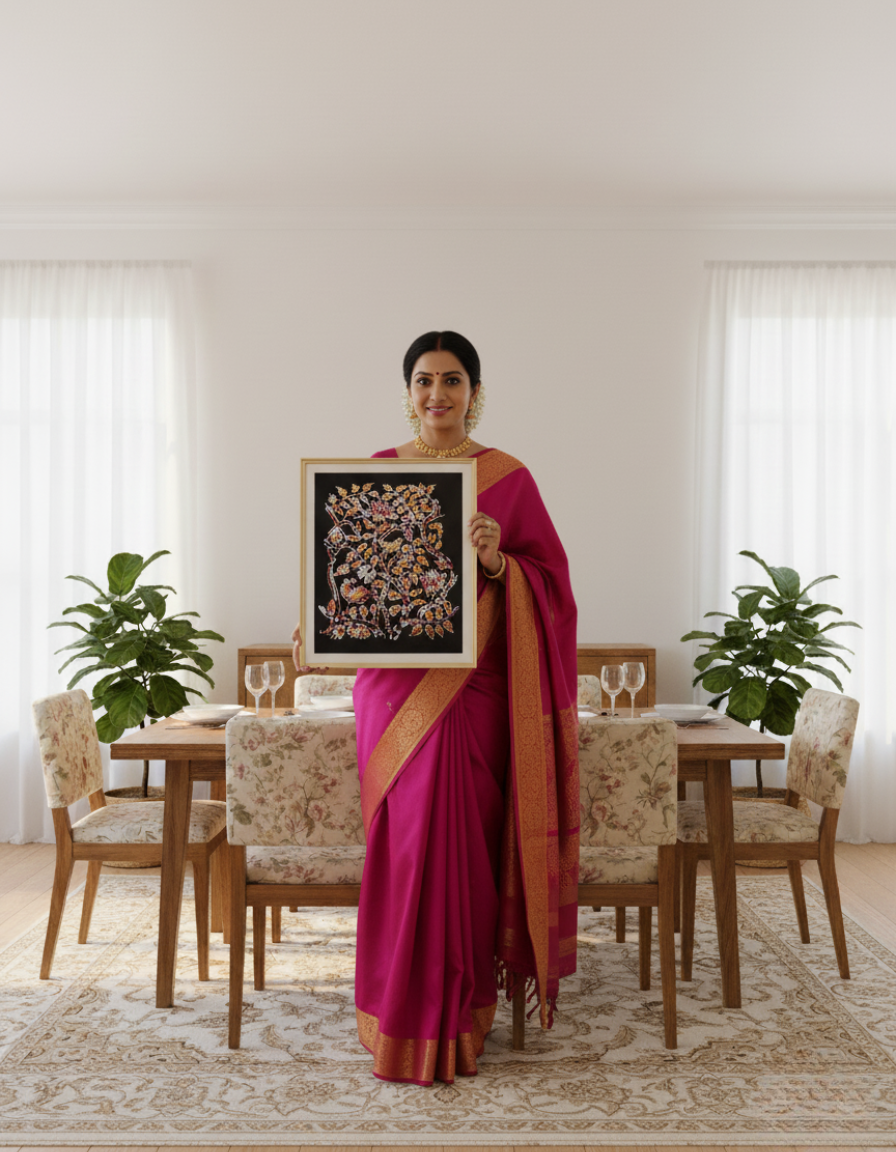 Birds and Flowers Wall Décor – Where nature whispers the language of peace